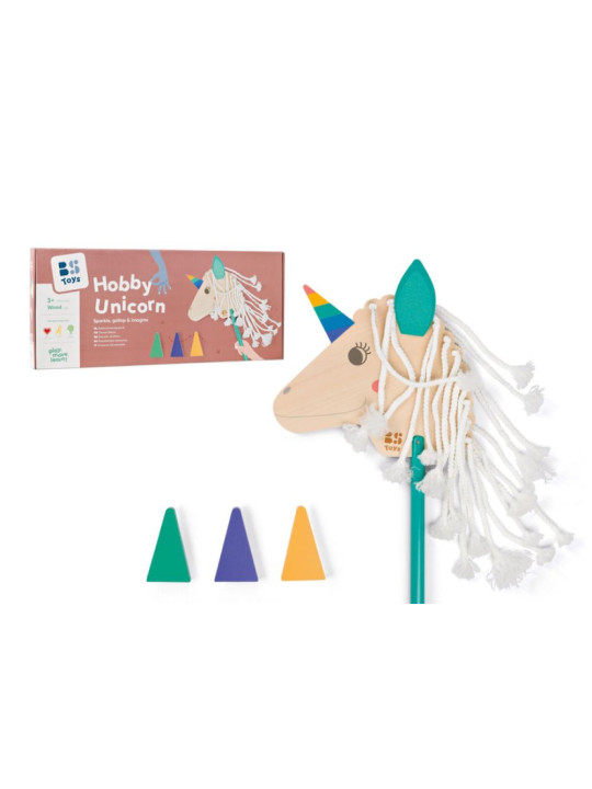 BS Toys, jednorożec na kiju Hobby Horse BS Toys, jednorożec na kiju Hobby Horse