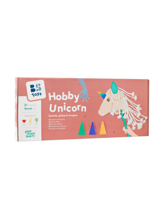 BS Toys, jednorożec na kiju Hobby Horse BS Toys, jednorożec na kiju Hobby Horse
