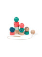 BS Toys, drewniana nawlekanka klocki Buźki BS Toys, drewniana nawlekanka klocki Buźki