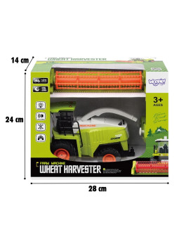 WOOPIE Zdalnie Sterowany Kombajn Zestaw Jasno Zielony