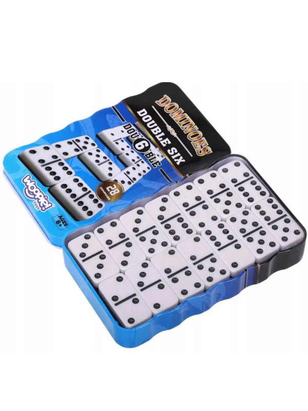WOOPIE Domino Klasyczna Gra Logiczna 28 Kostek