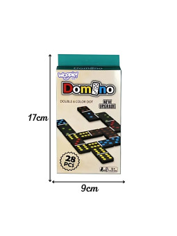 WOOPIE Domino Gra Logiczna Rodzinna 28 Klocków