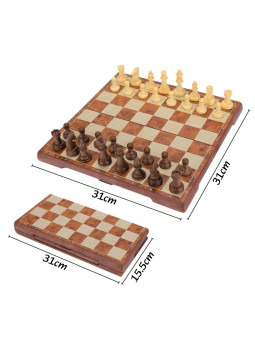 WOOPIE Szachy Warcaby Magnetyczne 2w1