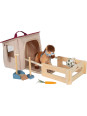 Play Set Horse with Stall and Accessories in a Bag Play Set Horse with Stall and Accessories in a Bag
