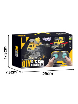 WOOPIE Zdalnie Sterowany Samochodzik Budowlany DIY