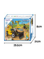 WOOPIE Zestaw Konstrukcyjny Pojazdy Budowlane STEAM 6w1 223 el.