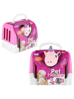 WOOPIE Transporter Domek dla Jednorożca Zestaw do Pielęgnacji