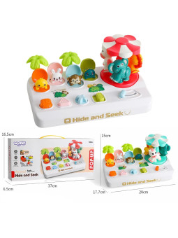 WOOPIE BABY Wyskakujące Zwierzątka Pop Up Karuzela Zabawka Interaktywna