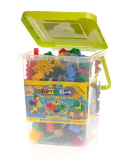 Zestaw klocków i kół zębatych, Morphun 320 elementów