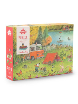 Puzzle kartonowe La Grande Famille500 elem. 632445