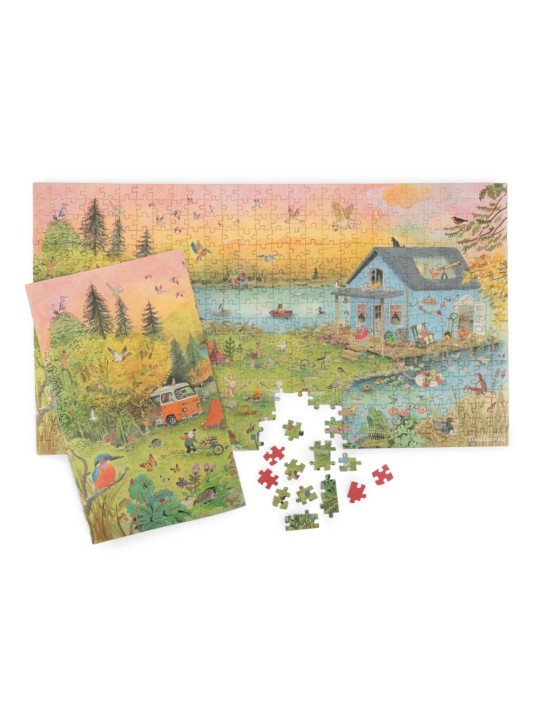 Puzzle kartonowe La Grande Famille500 elem. 632445