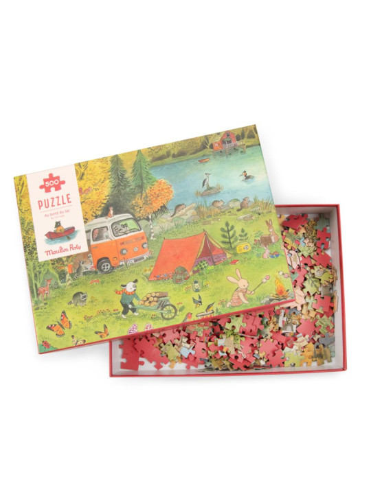 Puzzle kartonowe La Grande Famille500 elem. 632445
