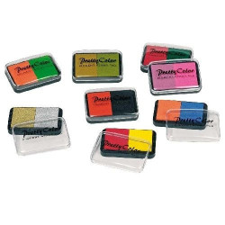 Tusz, Poduszeczki z tuszem do stempelków dla dzieci cena dotyczy 1 szt