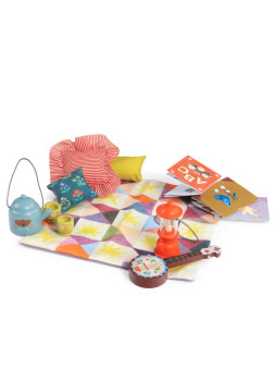 Koc piknikowy z akcesoriami LES MINOUCHKAS 681106