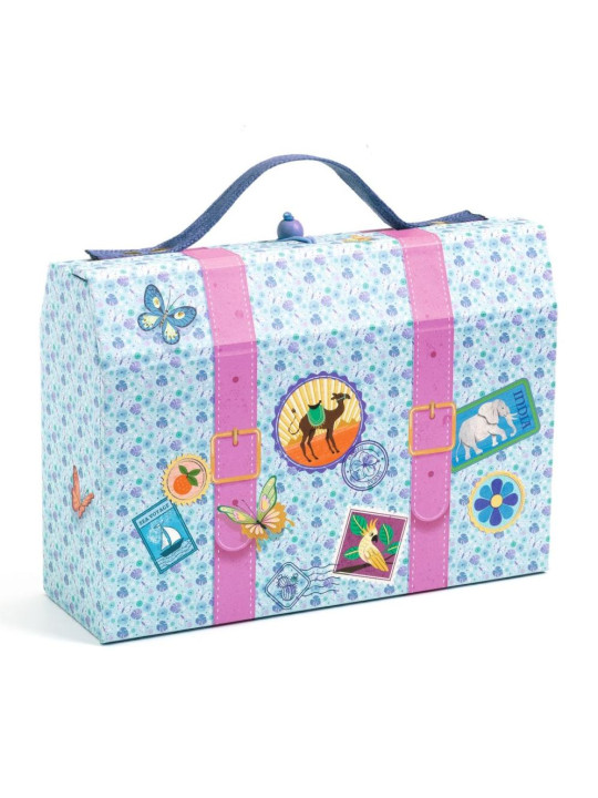 Walizeczka z zestawem papierniczym MARIE DD03506