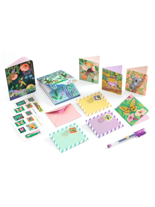 Walizeczka z zestawem papierniczym MARIE DD03506