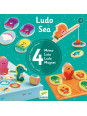 Zestaw 4 gier LUDO SEA DJ01623