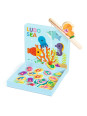 Zestaw 4 gier LUDO SEA DJ01623