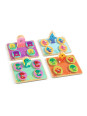 Zestaw 4 gier LUDO SEA DJ01623