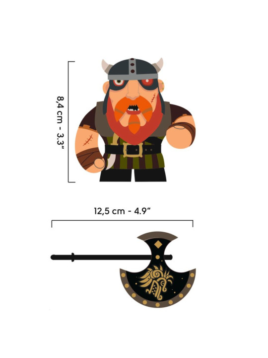 Figurka Arty Toys - Ze Barbarious DJ06850 Figurka Arty Toys - Ze Barbarious DJ06850