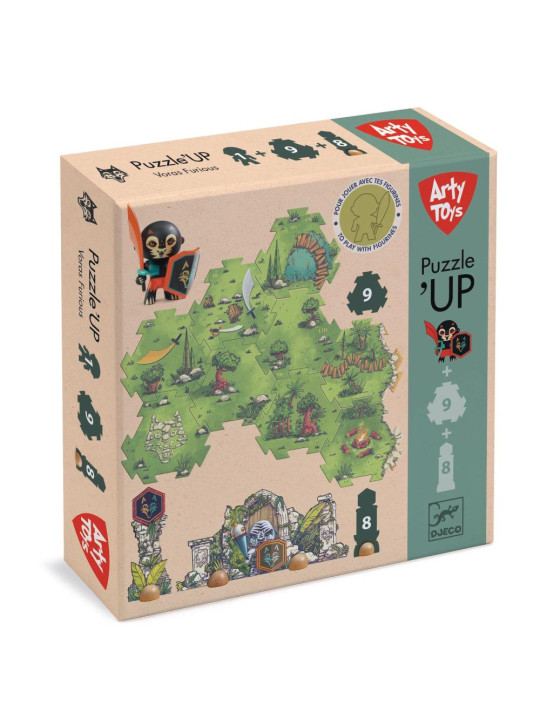 Puzzle tekturowe FURIOUS Arty Toys DJ06918