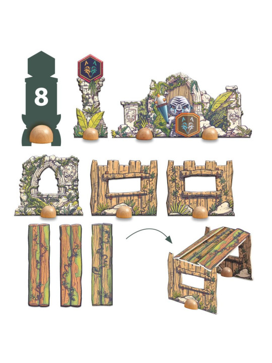 Puzzle tekturowe FURIOUS Arty Toys DJ06918