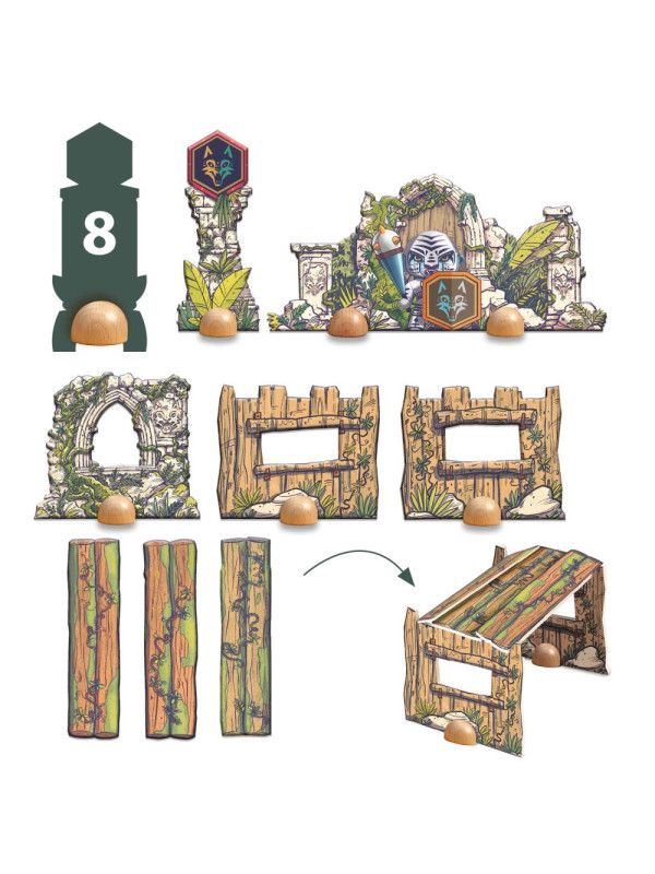 Puzzle tekturowe FURIOUS Arty Toys DJ06918