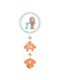 Puzzle tekturowe LILY TINYLY DJ06938