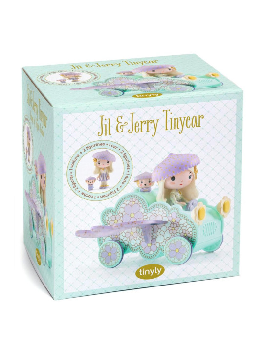 Figurki JIL&JERRY w samochodzie TINYCAR DJ06939