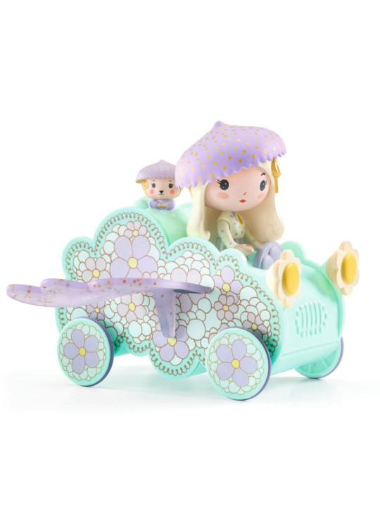 Figurki JIL&JERRY w samochodzie TINYCAR DJ06939