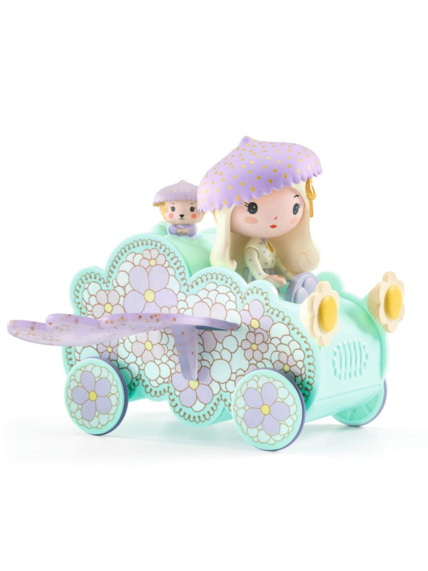 Figurki JIL&JERRY w samochodzie TINYCAR DJ06939
