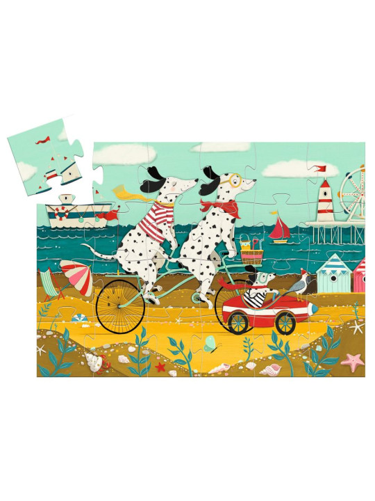 Puzzle tekturowe DALMATYŃCZYK OILLE  24 el.DJ07286
