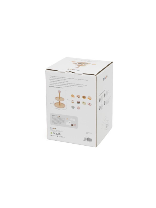 VIGA Drewniany Stojak na Ciasto z Akcesoriami