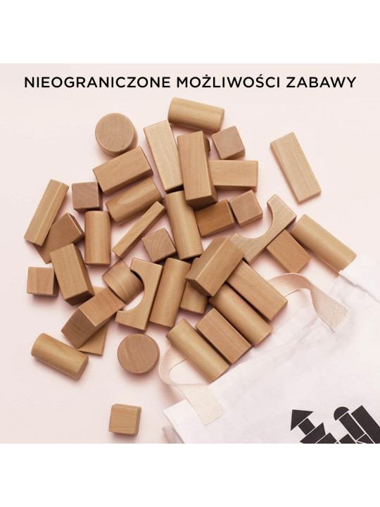 Drewniane klocki zestaw 60 sztuk, zabawka edukacyjna dla dzieci, Le Toy Van Drewniane klocki zestaw 60 sztuk, zabawka edukacyjna dla dzieci, Le Toy Van