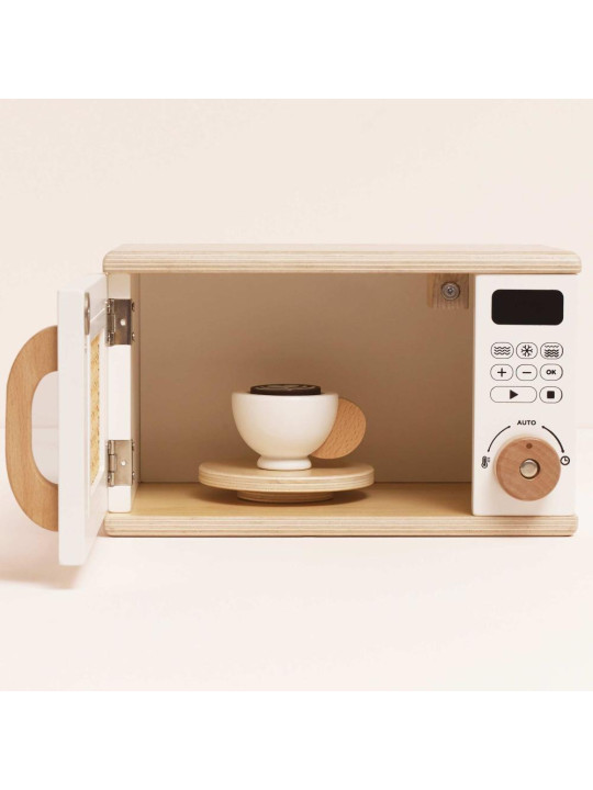 Drewniana kuchenka mikrofalowa dla dzieci, zabawa w gotowanie Le Toy Van Drewniana kuchenka mikrofalowa dla dzieci, zabawa w gotowanie Le Toy Van