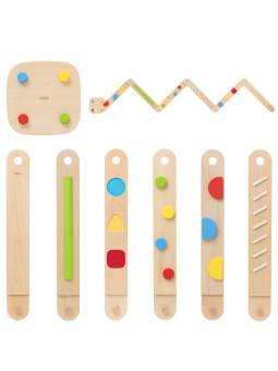 VIGA Drewniana Równoważnia Modułowa Tor Ścieżka Sensoryczna