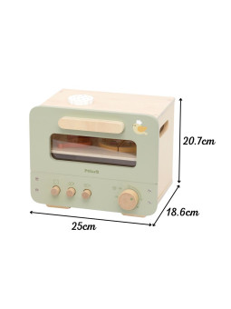 VIGA Drewniana Kuchnia Piekarnik Zestaw do Pieczenia Słodko-Pikantnych Potraw 12akc.