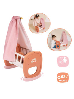 Smoby Baby Nurse Kołyska z Baldachimem