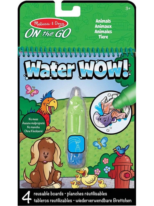 Wodna kolorowanka Water Wow Animals Melissa & Doug