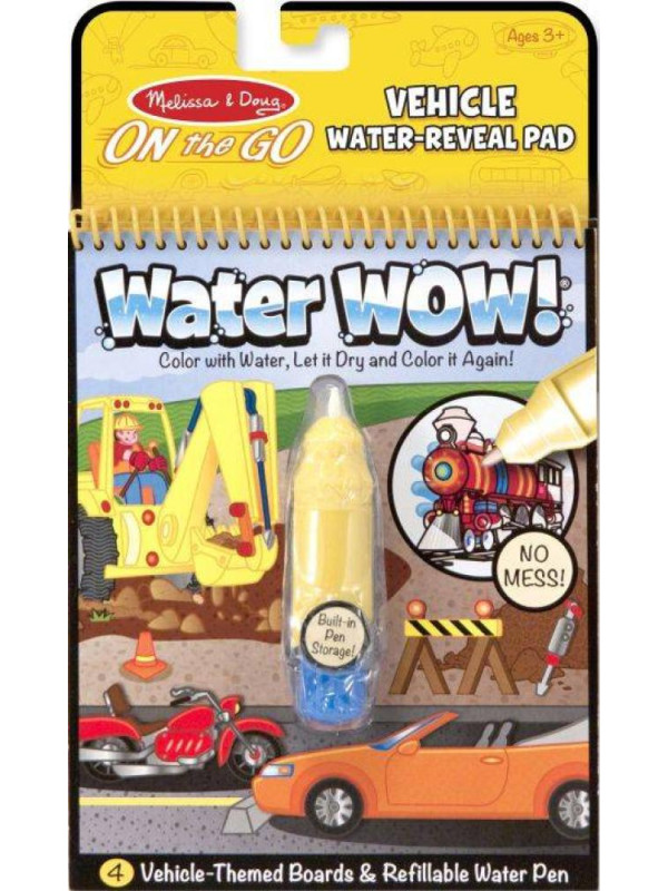 Wodna kolorowanka Water Wow Vehicels Melissa & Doug