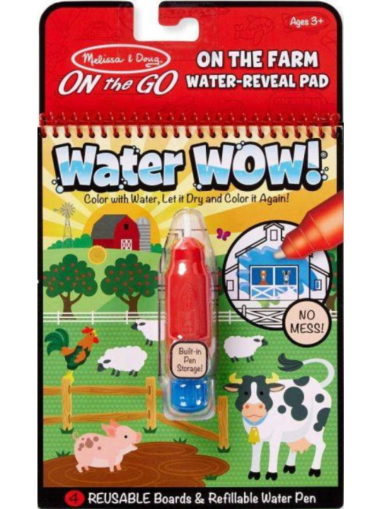 Wodna kolorowanka Water Wow Farm Melissa & Doug