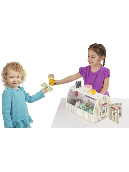 Drewniana Lodziarnia Scoop & Serve 28 el Melissa & Doug