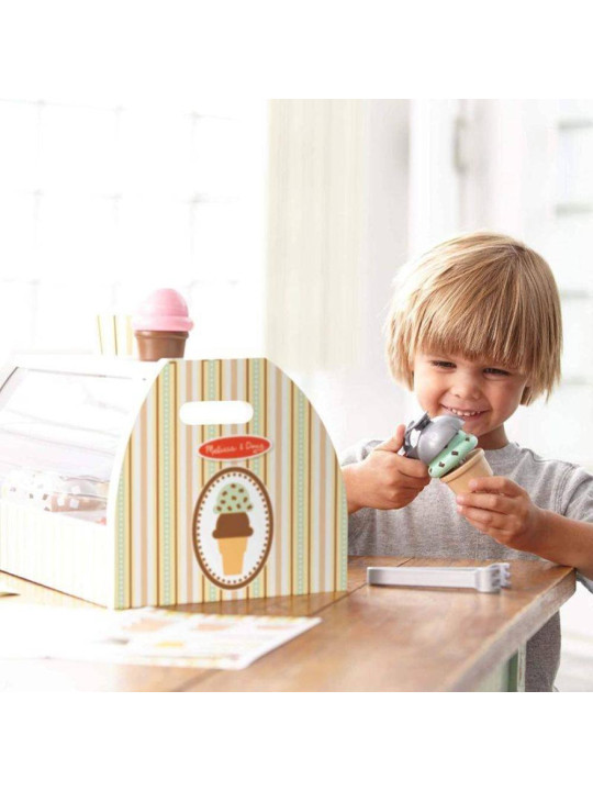 Drewniana Lodziarnia Scoop & Serve 28 el Melissa & Doug