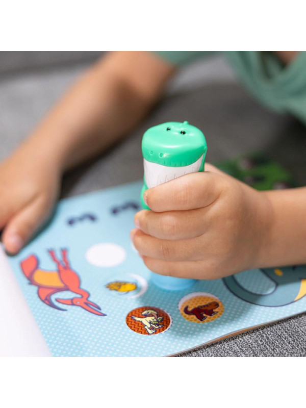 Stempel z naklejkami Sticker Wow Dinozaur Melissa and Doug