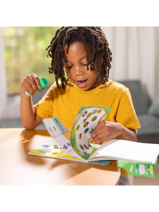 Stempel z naklejkami Sticker Wow Dinozaur Melissa and Doug