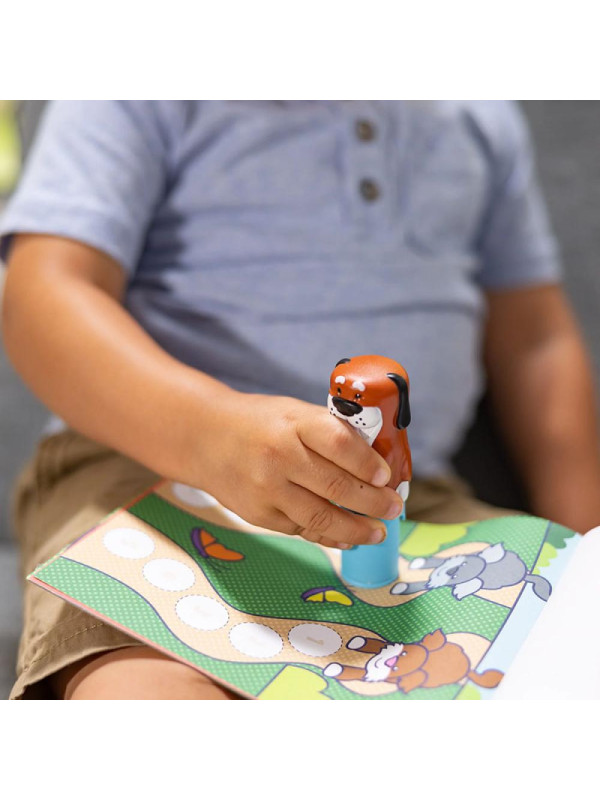 Stempel z naklejkami Sticker Wow Pies Melissa and Doug