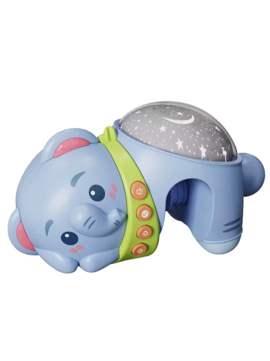 WOOPIE BABY Projektor Gwiazd Rzutnik Lampka Nocna dla Dzieci Słonik