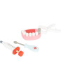 Zestaw dentysty do zabawy dla dzieci, zabawa w lekarza small foot design - zabawka drewniana zabawka dla 3 latka Zestaw dentysty do zabawy dla dzieci, zabawa w lekarza small foot design - zabawka drewniana zabawka dla 3 latka