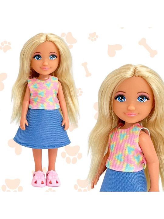 WOOPIE ROYAL Zestaw Laleczka z Uroczymi Szczeniaczkami i Akcesoriami