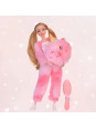 WOOPIE ROYAL Lalka Emi w Różowym Przebraniu Misia
